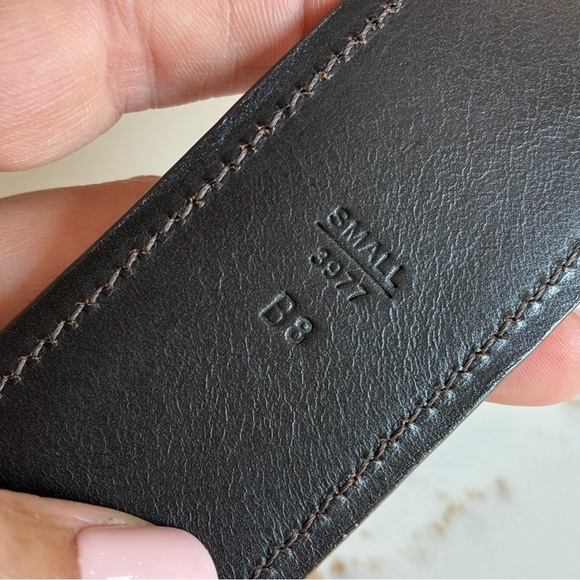 Coach vintage logo print brown belt size S - Picture 7 of 7